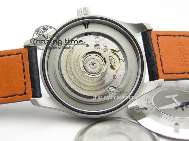 MIROTIME 0313 Mark XVIII IW327001 V6F Best Edition Black Dial On Black Leather Strap A Tailored 7307